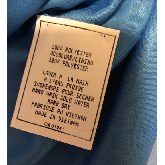 Rokoko blue and yellow retro floral fit and flare summer dress NWT - Picture 5 of 6